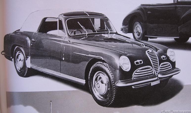 Alfa Romeo 6c2500 Cabriolet Boneschi Alfa Romeo 6c2500 Cabriolet Boneschi